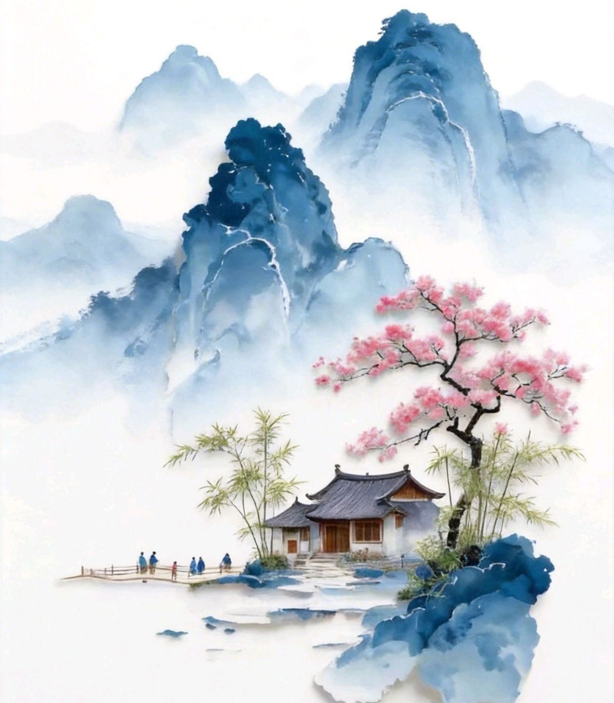 禅心佛语600句，入了心的人,见与不见都会想念